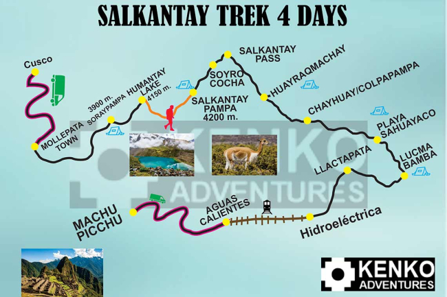 Map Salkantay 4D